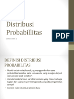 STATISTIKA 2 (Distribusi Probabillitas) - Dikonversi