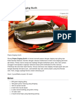 Dapurkobe - co.Id-Resep Pepes Daging Gurih