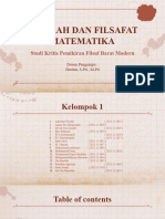 Sejarah & Filsafat MTK Kel 1 - Materi Ke - 9