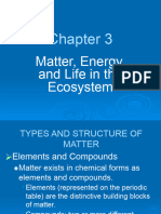 Env Sci - Lesson 3 - Matter Energy