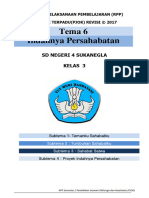 Tema 6 Indahnya Persahabatan: SD Negeri 4 Sukanegla Kelas 3