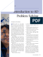 Introduction To 8D Problem Solving
