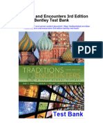 Traditions and Encounters 3rd Edition Bentley Test Bank