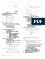 Integumentary System Notes