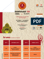 Program - Samvaad 2023 Invite