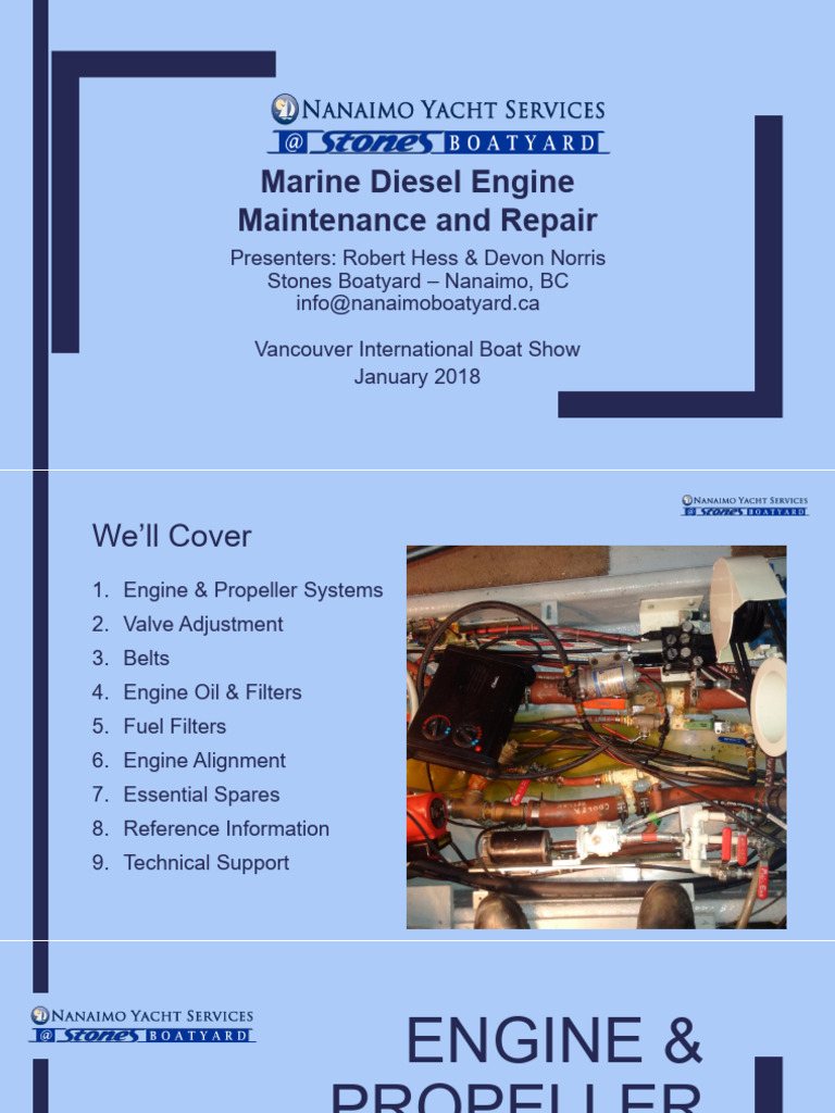 MARINE DIESEL ENGINES MAINTENANCE TROUBLESHOOTING AND REPAIR PDF visual data 6
