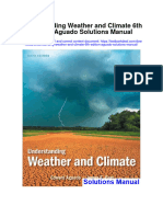 Understanding Weather and Climate 6th Edition Aguado Solutions Manual