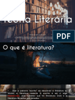 Teoria Literária - ALFAUNIPAC - Prof. Marcos de Assis