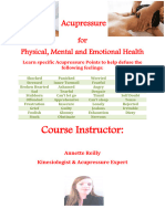 Acupressure For Physical, Mental & Emotional Health Manual (C)