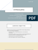 Hypokalemia FT 2020