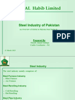 Presentation On Steel Industry