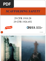 Scaffolding Safety