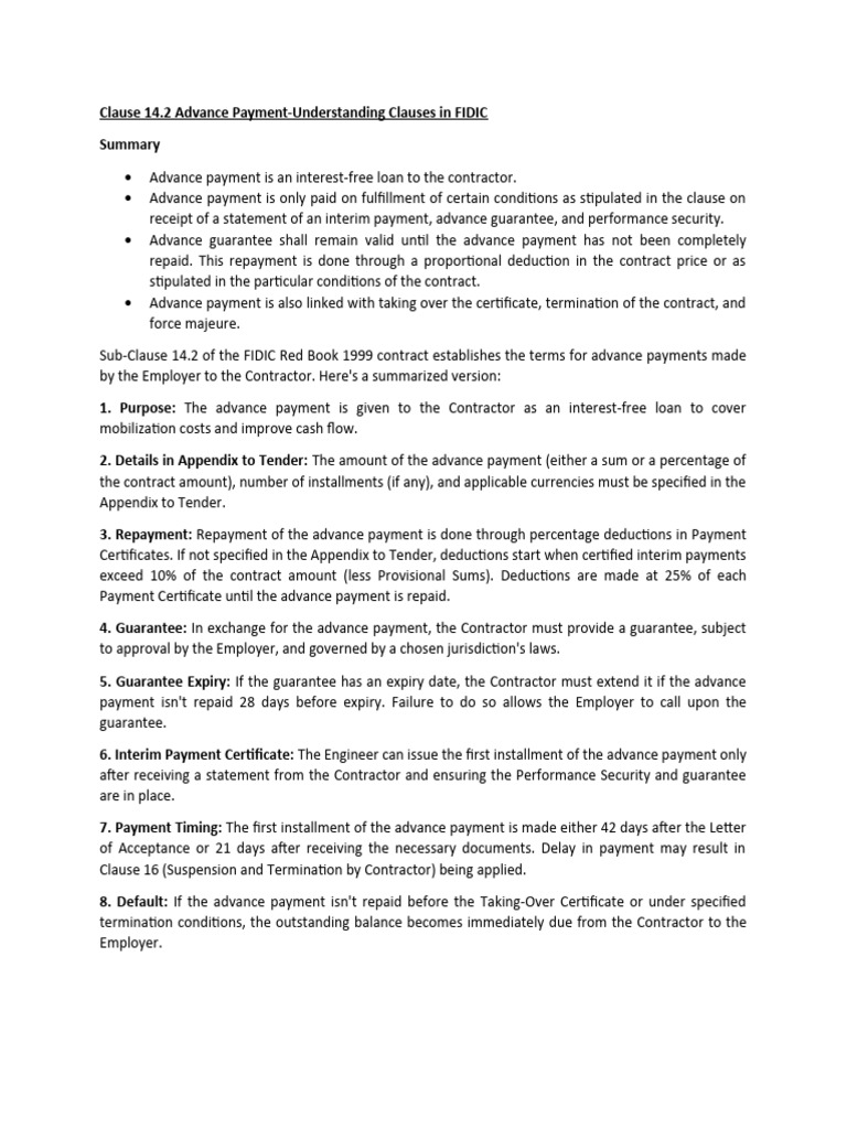 fidic-clause-14-2-advance-payment-pdf-payments-legal-tender