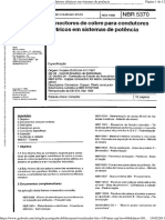 NBR 5370 (NOV1990) - Conectores de Cobre para Condutores Elétricos em Sistemas de Potência-Especificação