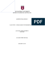 ARCHDES CASE STUDY 1 - Single - Family Unit Residential Buildings