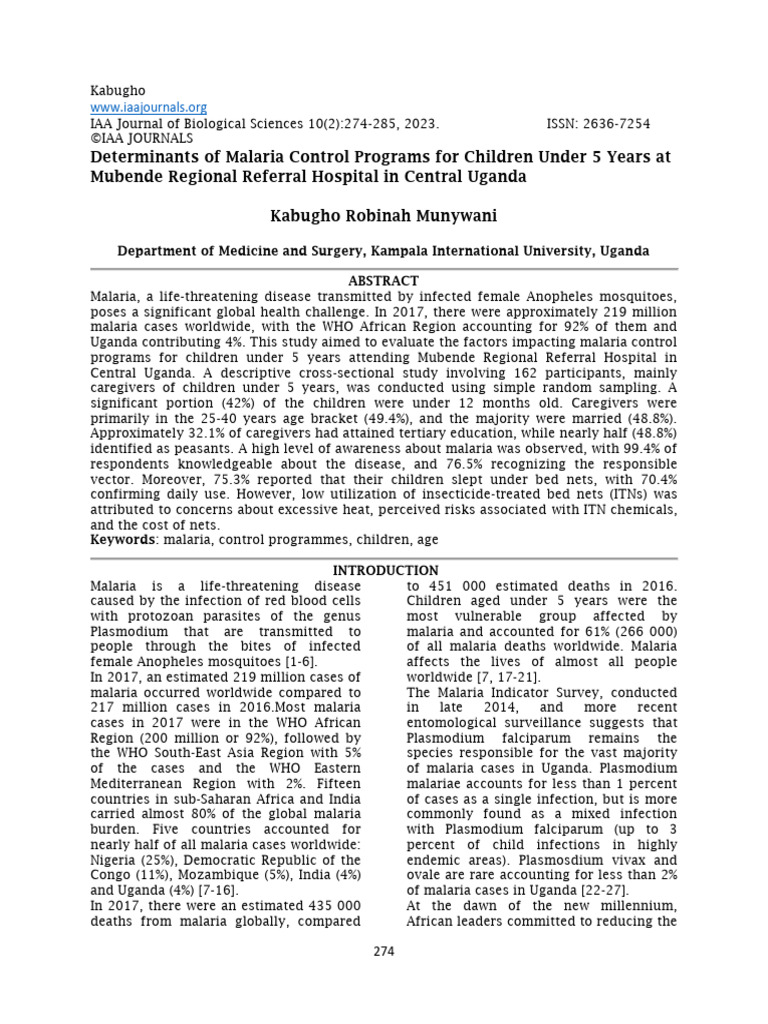 UGANDA MALARIA TREATMENT GUIDELINES visual data 8