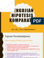 Statistik - 9 - Komparatif Uji T