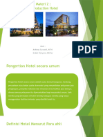 Materi 2 Definisi Hotel