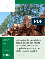 Indicação de Eucaliptos para Plantios em Faixas de Quebra-Ventos em Propriedades Rurais de Mato Grosso Do Sul