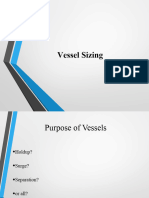 Vessel Sizing