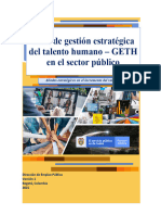 Guia Gestion Estrategica de Talento Humano Version 1 2021 (GETH)