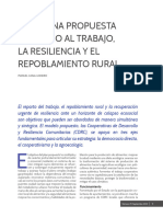 La Resiliencia y El Repoblamiento Rural