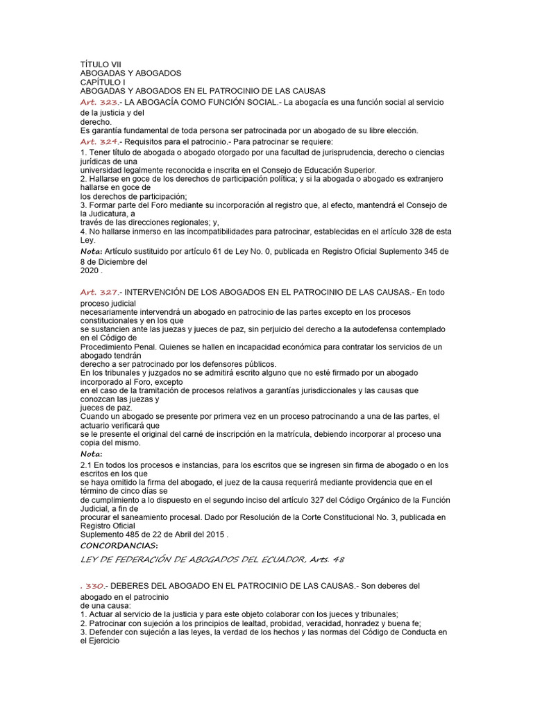 Codigo organico de funci n judicial pdf juez ley com n