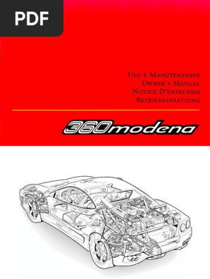 Ferrari 360 Manual | PDF