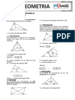 Puntos Notables Asociados Al Triángulo Pre Euler