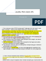 BerGuru PKN & IPS (29 November 2022) Sudah