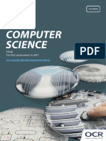 Computer Science Al 170844 Specification Accredited A Level Gce Computer Science h446 874