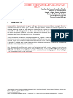 Matematica Financeira e o Impacto Da Inflaçao Na Taxa Selic