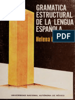 BERISTAIN Helena - Gramatica Estructural de La Lengua Española