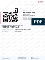 (Event Ticket) PRESALE FESTIVAL 2 - MOJOKERTO BANGKIT SEMBUH DARI LUKA - 1 36198-5B291-792