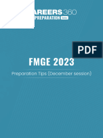 FMGE Preparation Tips PDF
