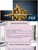 Sources Fof Business Finance - CH-8