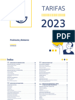 Tarifas de Correos Para 2023_Peninsula y Baleares