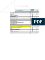 Plaquette Du Programme de Formation Des As