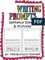 Sentence Stems & Pictures: By: Travelicious Teacher