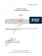 Certificado Laboral Luis Vidal