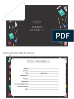 Agenda Docente - 4 - Editable