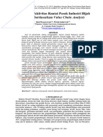 Identifikasi Aktivitas Rantai Pasok Industri Hijab Pemula Berdasarkan Value Chain Analysis