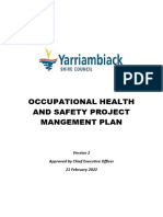 Ohs Project Management Plan