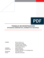 TRABAJO DE INVESTIGACION 01 - Eficiencia Energetica