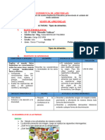 Sesion #3 - Tipos de Alimentos