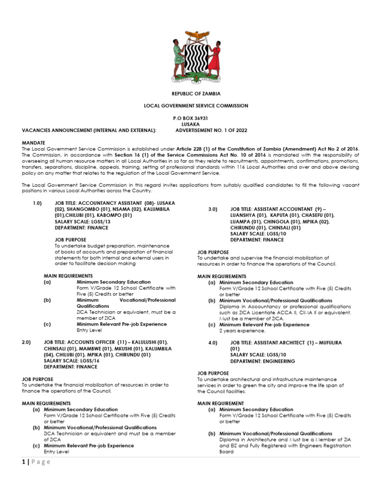ADVERT 1 2022 LGSC Daily Mail Edited PM | PDF | Professional ...