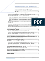 Estructura Resumen Constitucion Espanola