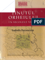 Bacumenco Tinutul Orheiului XV XVII 2006