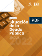 CGR 2023. Situación de La Deuda Pública 2022