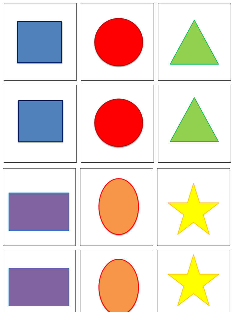 Shape Memory Game | PDF